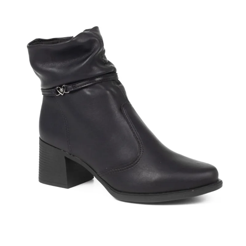 Bota Mississipi Cano Curto Feminina Preta 40