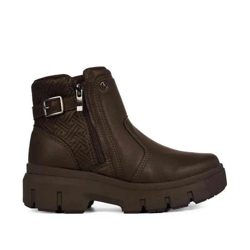 Bota Kolosh de Cano Curto Marrom 33
