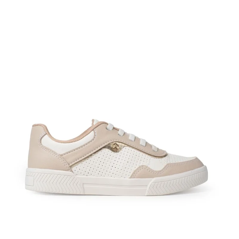 Tênis Kolosh Casual Bege e Branco 35