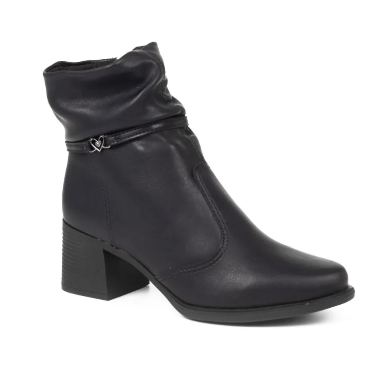 Bota Mississipi Cano Curto Feminina Preta 33