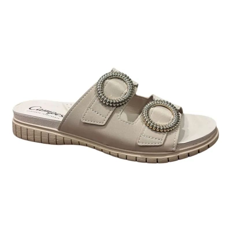 Tamanco Feminino Campesí Rocco Bege CE811-0001 35 / Bege