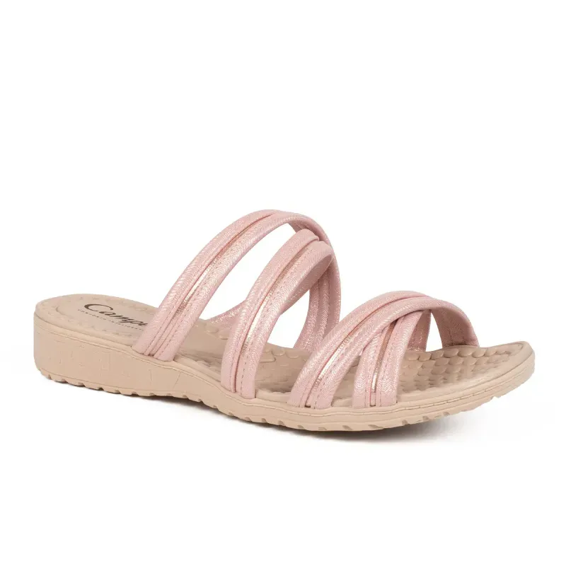 Tamanco Campesí Flatform Rosa 33