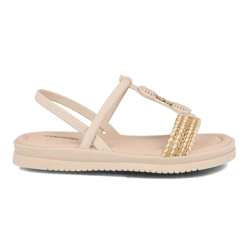 Sandália Rasteira Mississipi Feminina Cotton 34