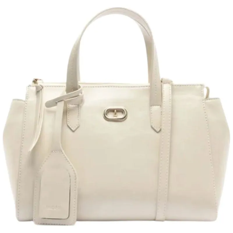 Bolsa Anacapri Tote Média Bella Branca (MP)