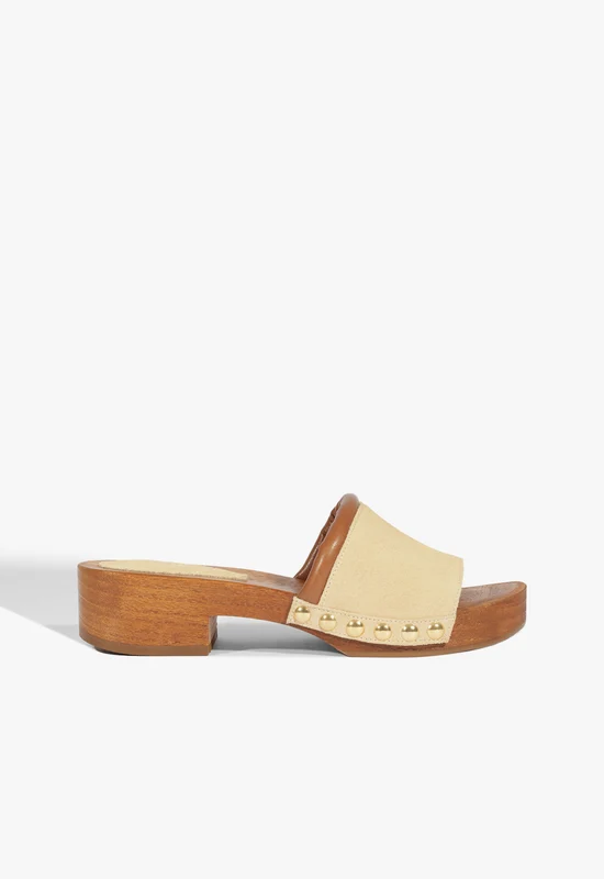 Shay Sandal 11 / Beige / Suede
