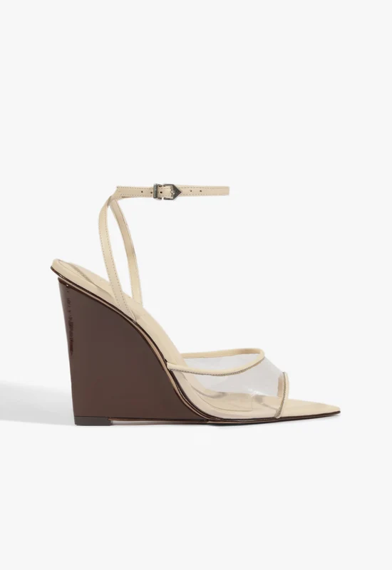 Elodie Sandal 6.5 / Off White / Vinyl