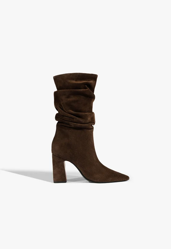 Harriet Suede Boot 5.5 / Root Brown / Suede