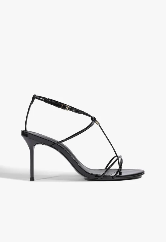 Jules Sandal 6.5 / Black / Patent