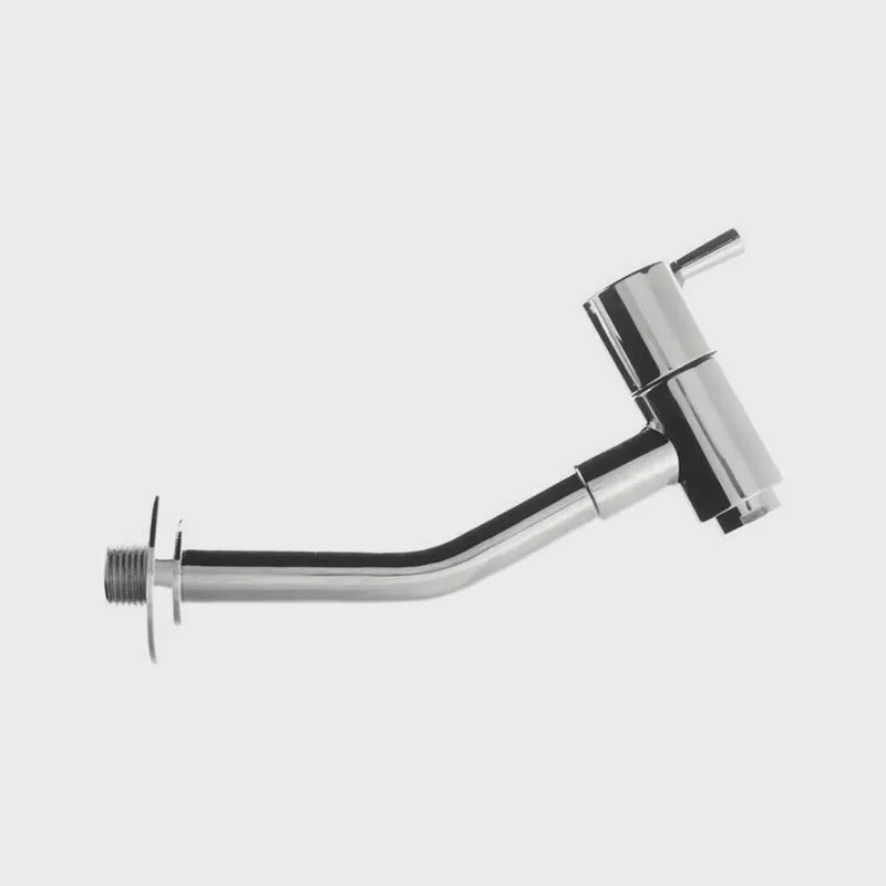 Kit 2 Torneiras Parede Media Metal Luxo Napoles Cinza