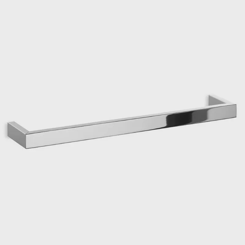 Kit com 2 Toalheiro de Barra 400 Mm Verso Design Sofisticado