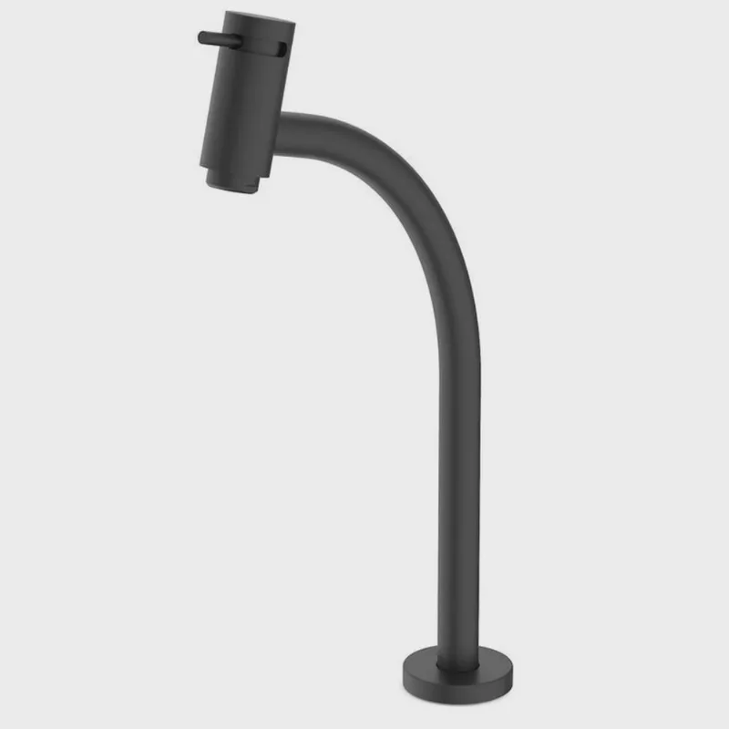 Kit com 2 Torneira para Lavatório de Bica Alta Basic Celite Preto Matte
