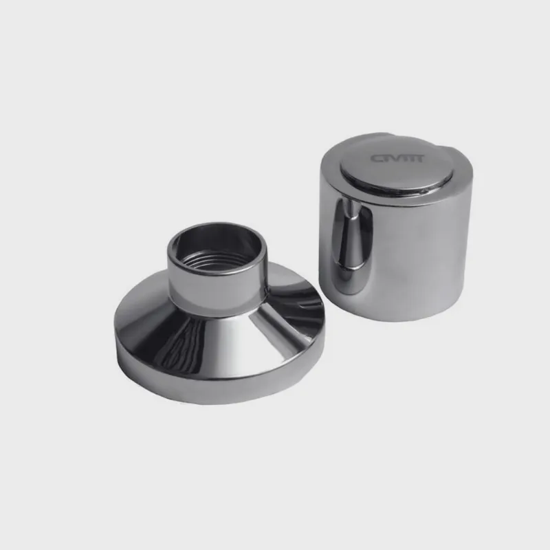 Kit 2 Acabamentos de Metal C40 para Registro 1/2 Padrao Docol - Civitt