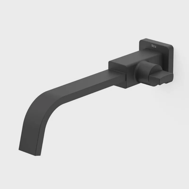 Kit com 2 Torneira para Lavatório de Parede Virtus Matte Black