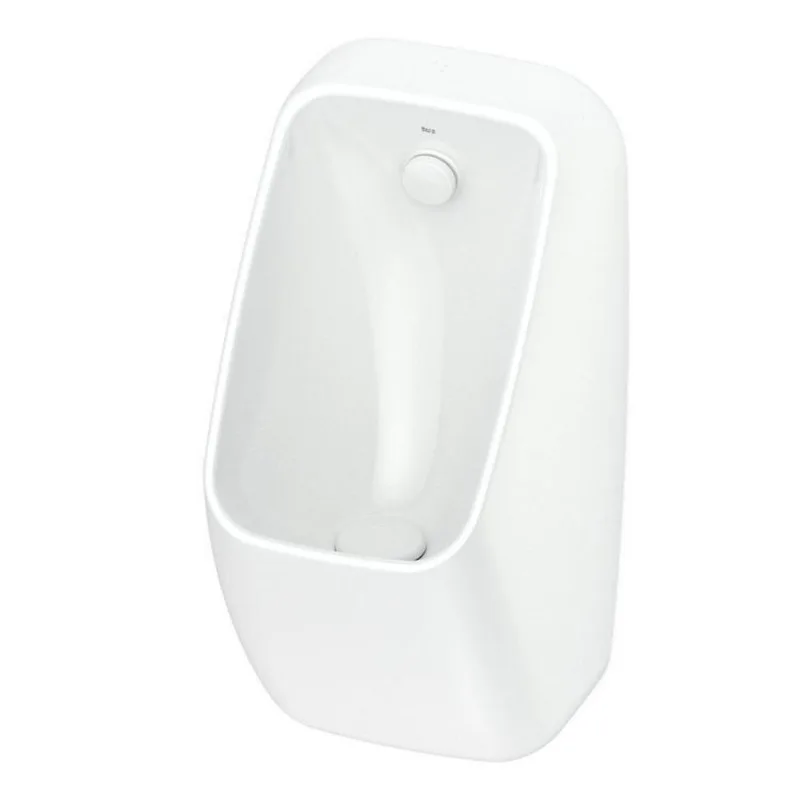 Kit Com 3 Mictório Rimless Com Entrada Traseira Proton Square Roca Branco