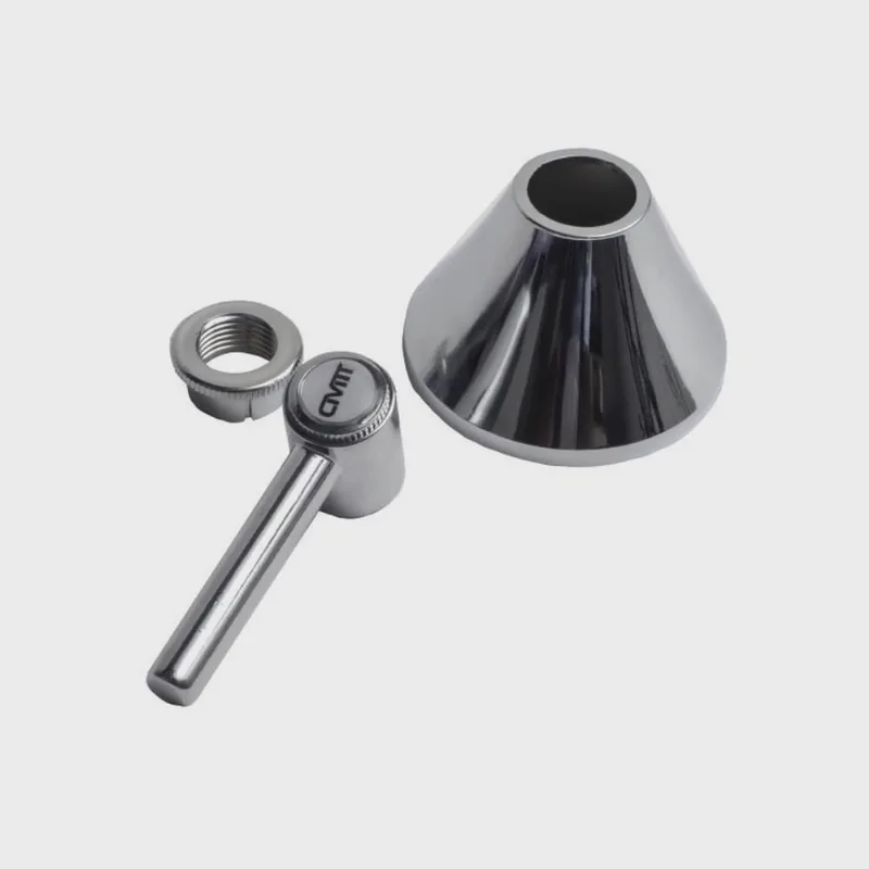 Kit 2 Acabamentos de Metal C72 para Registro 1/2 e 3/4 Universal e Deca -
