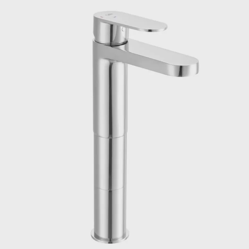 Kit com 3 Monocomando para Lavatório de Mesa Bica Alta Riviera