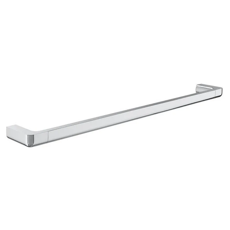 Kit Com 3 Toalheiro Barra 45cm Tempo Roca Cromado