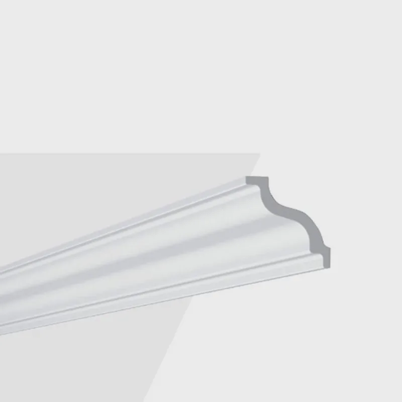 Kit com 15 Barras Rodateto de Poliestireno 7cm X 70mm Liso 30m