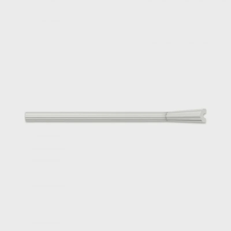 Kit com 15 Barras Roda Meio L40 Perfil de Poliestireno Homestar 30m