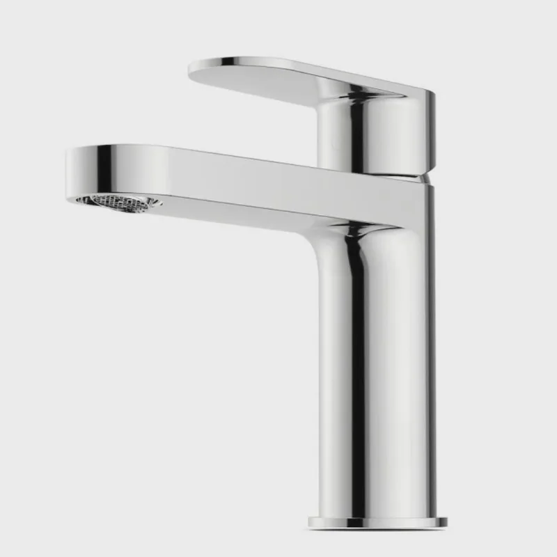 Kit com 3 Torneira para Lavatório de Mesa Bica Baixa Riviera Celite Cromado