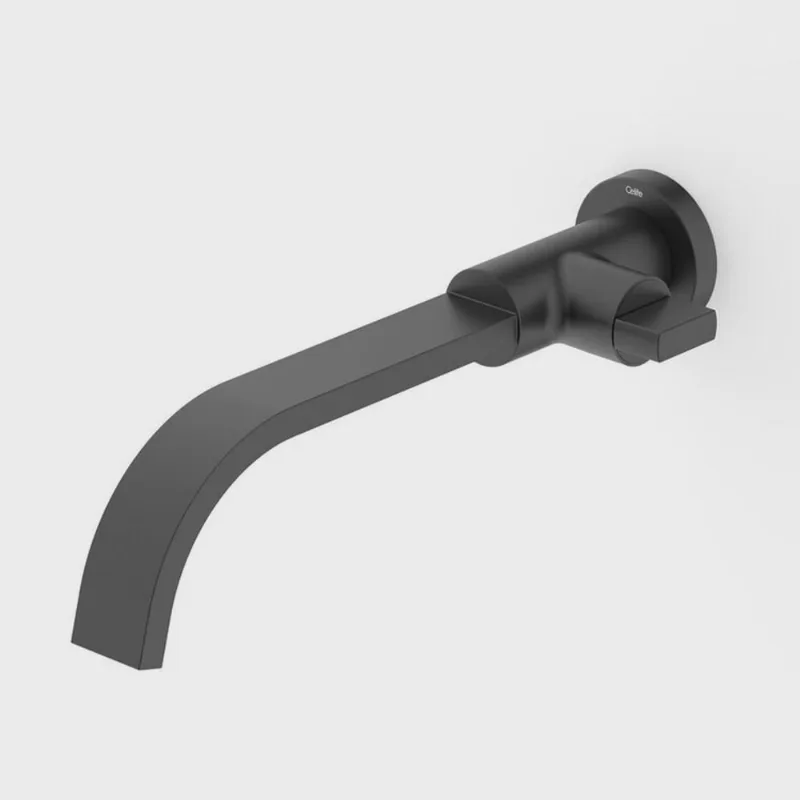 Kit com 3 Torneira para Lavatório de Parede Flow Matte Celite Preto Matte
