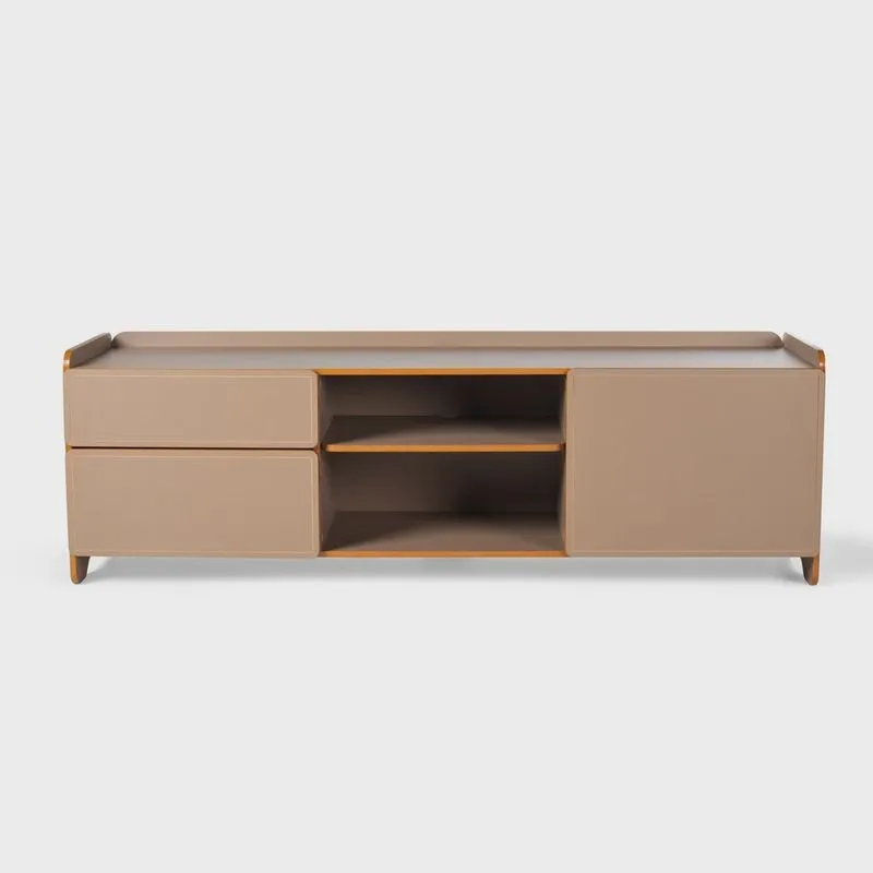 Rack para Sala de Estar para Tv até 75 Polegadas Flea A 58cm x C 182cm x P 48cm