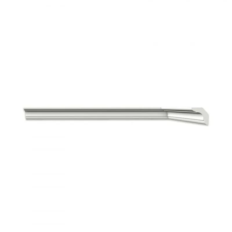 Kit Com 30 Barras Roda Teto Perfil De Poliestireno C50 Homestar 60m Branco