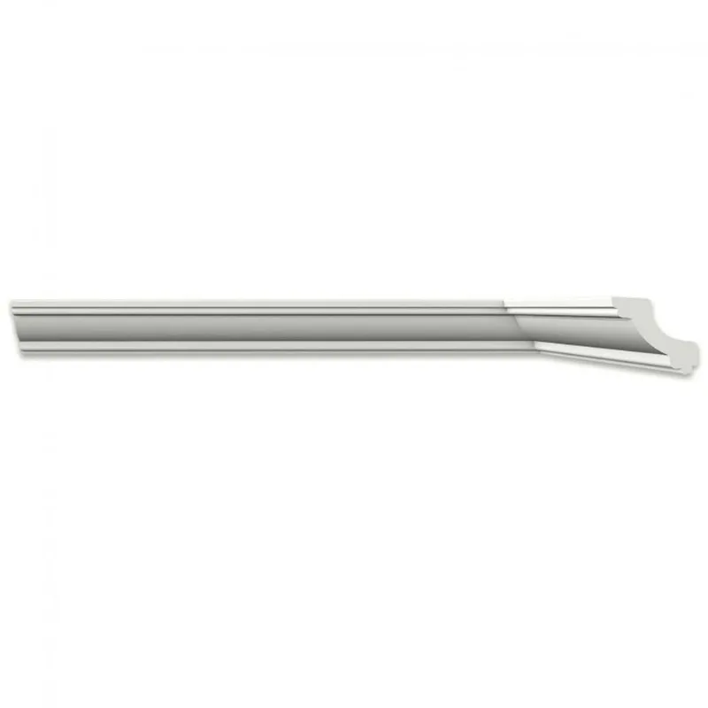 Kit Com 30 Barras Roda Teto Perfil De Poliestireno Jo Homestar 60m Branco