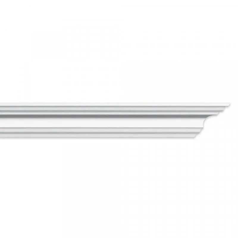 Kit Com 30 Barras Roda Teto Perfil De Poliestireno K35 Homestar 60m Branco