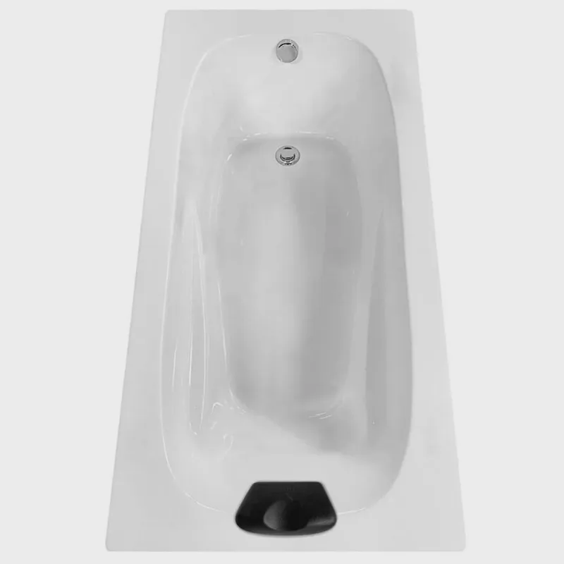 Banheira Design Moderno Tulipa 150cm Imersão com 1 Travesseiro Branco