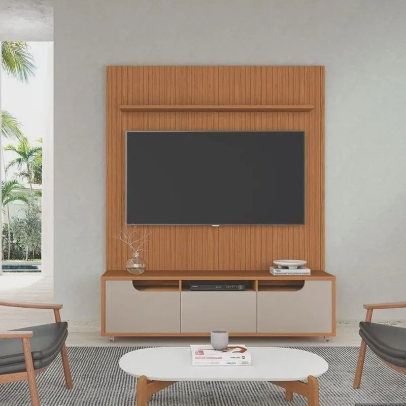 Conjunto Rack Jersey 160cm com Painel Siena 160 Cm