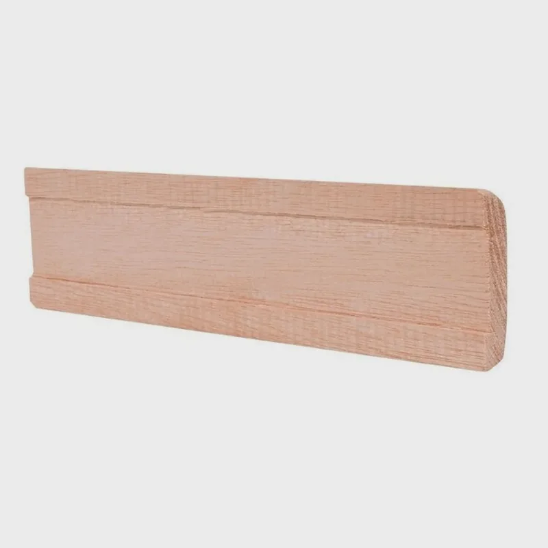 Kit com 20 Guarnição/alizar de Eucalipto Lisa de 4,5 Cm Madebene Rosa