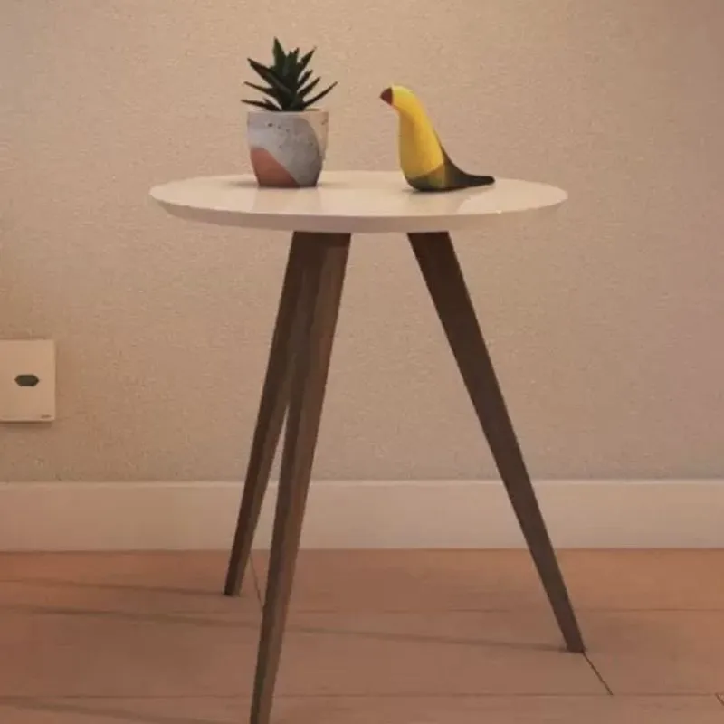 Mesa Lateral de Canto Pé Palito 50 Cm