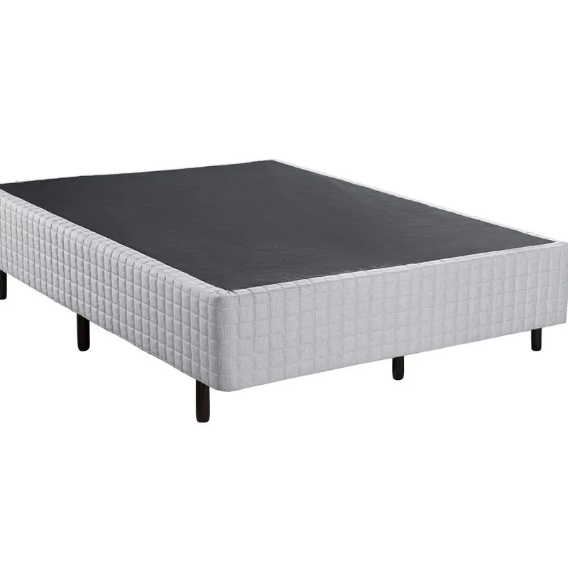 Base Box Casal Dundee Cinca 29cm X 138cm X 188cm Cinza