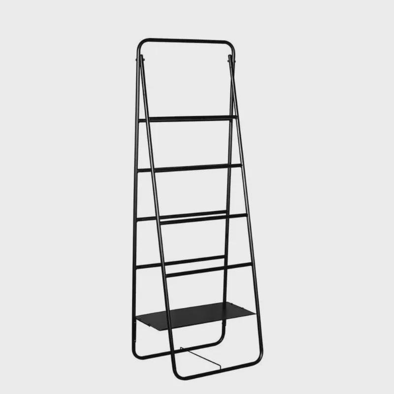 Cabideiro Versátil para Quarto Design Clean Preto