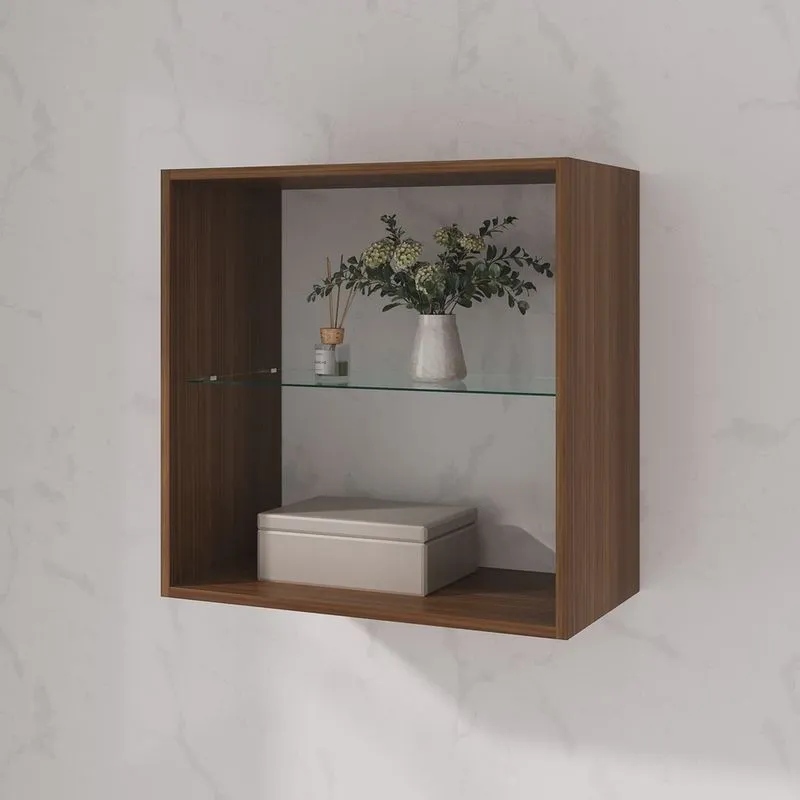 Armário Aéreo Fit 60cm sem Porta e Gaveta