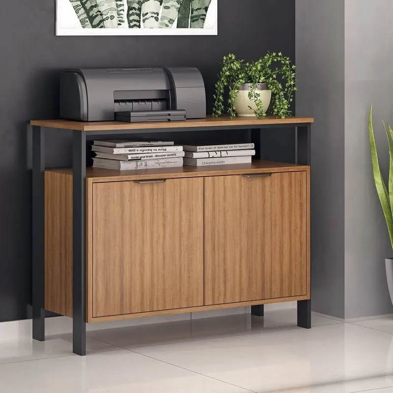 Balcão 3010 Mn/ptx - 900cm X 730cm X 380cm Preto