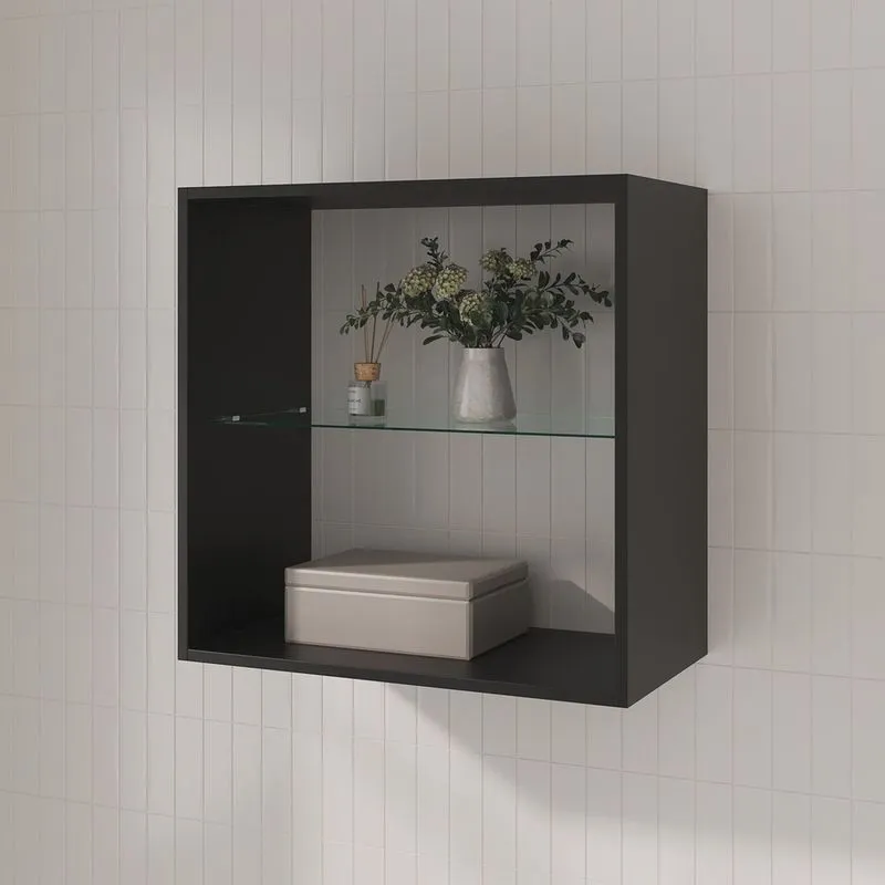 Armário de Mdf Aéreo Fit 60cm sem Porta