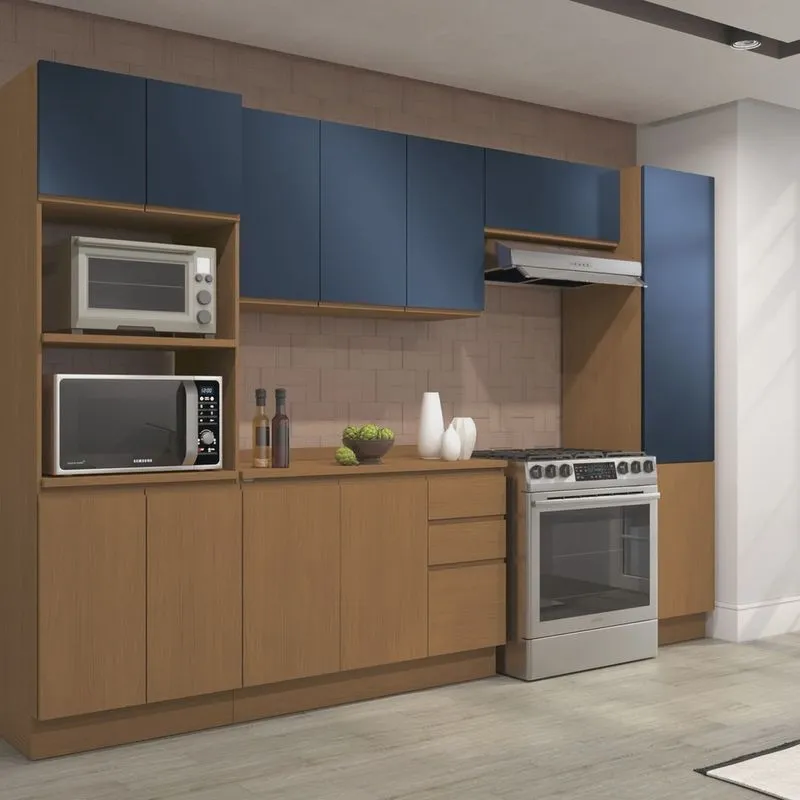 Cozinha Completa 5 Peças com Tampo para Cozinha