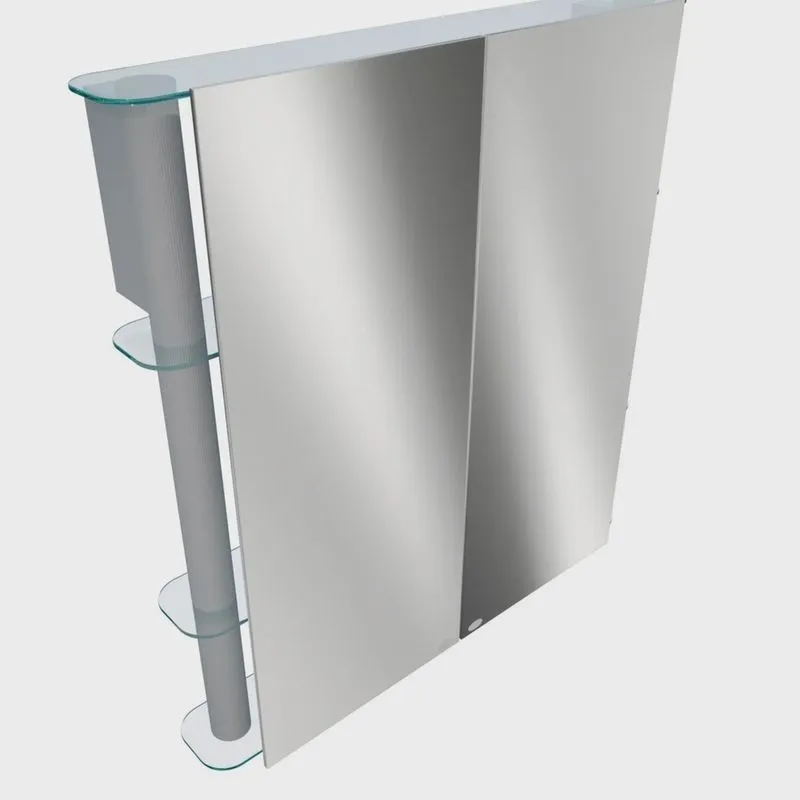Espelheira -slip Ii Silver 64,0cm X 62,0cm X 11,0cm