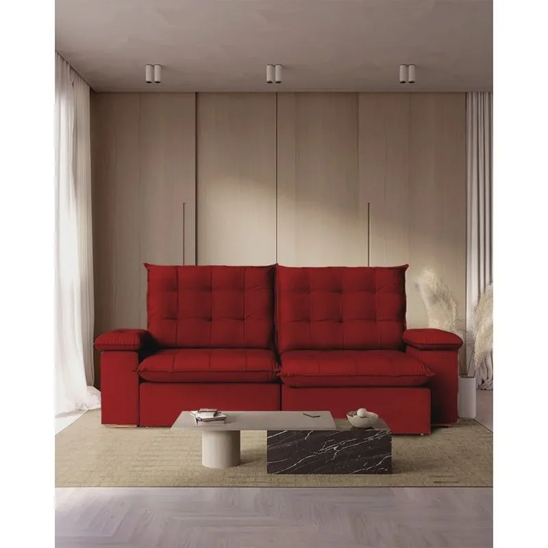 Sofá Retrátil Reclinavel 190cm Luxor