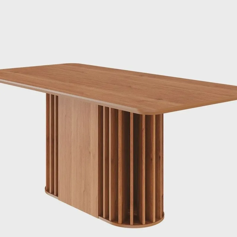 Mesa para Sala de Jantar Julieta 180 Cm sem Vidro Cinamomo