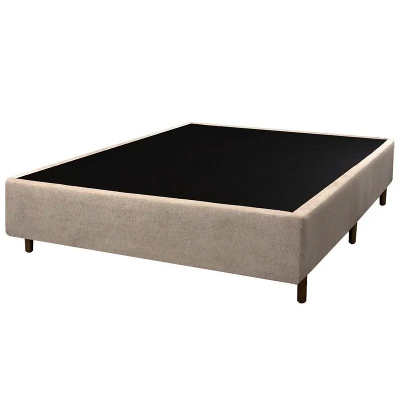 Base Cama Box Casal 138cm X 188cm X 38cm Sono Star Bege