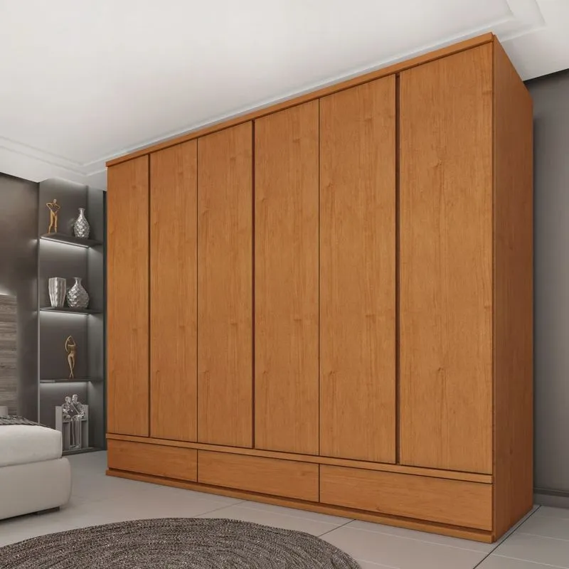 Guarda Roupa 6 Portas 270cm Toquio Espresso Móveis