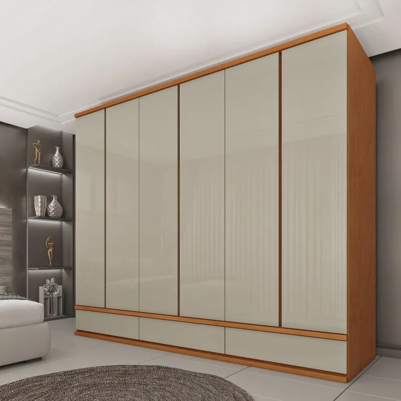 Guarda Roupa 6 Portas 270cm Toquio Espresso Móveis
