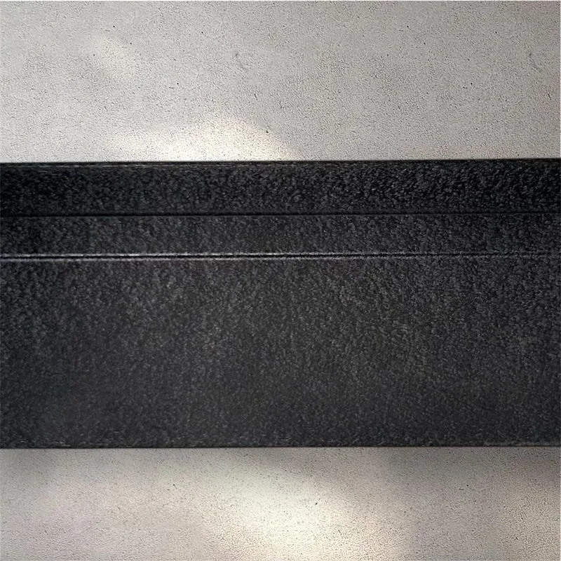 Kit Rodapé De Poliestireno Frisado 5 Barras De 10cm X 240cm Rende 12 Metros Polipro Preto Preto