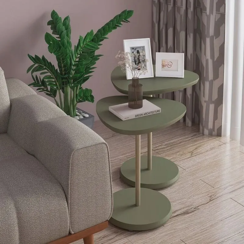 Kit Móveis para Sala de Estar Mesa Apoio Bel
