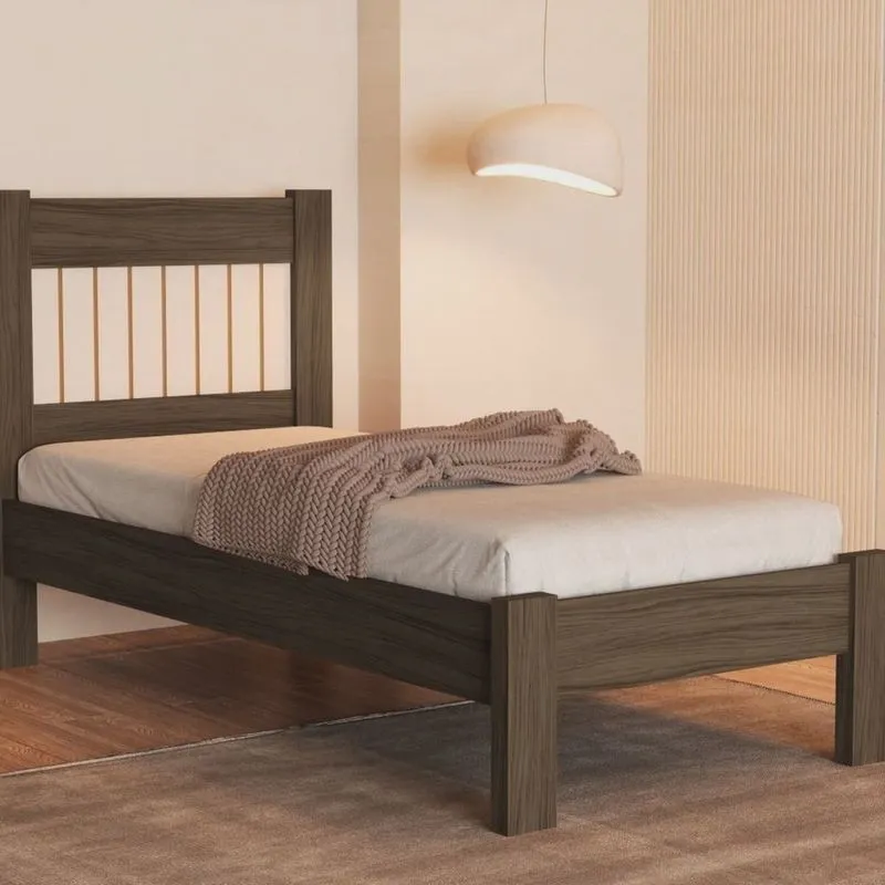 Cama Solteiro para Quarto em Mdf Bela Soft