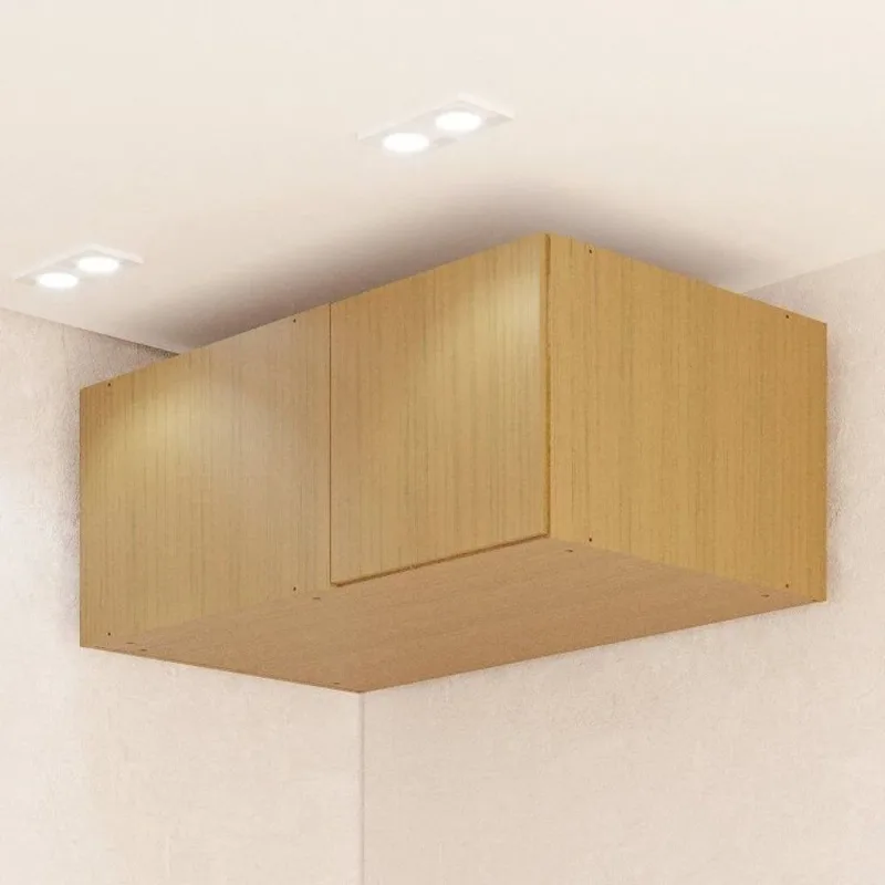 Ponte Canto Linear Planejada 96cm 1 Porta Jade CabeCasa MadeiraOriginals Amarelo/Avelã Avelã