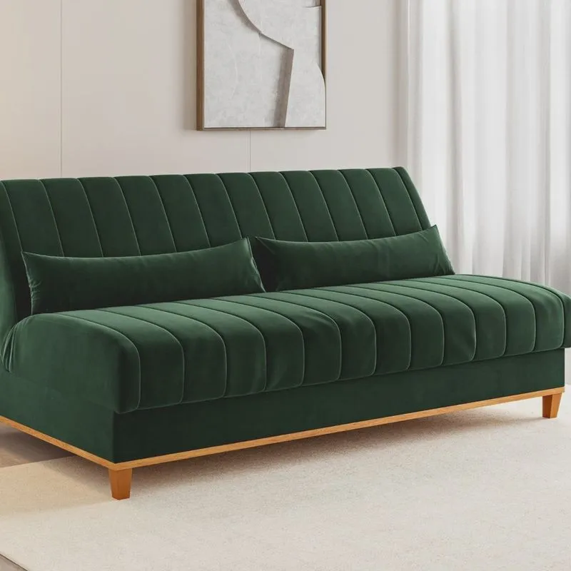 Sofá Cama 1,80cm Reclinável 3 Lugares Colors